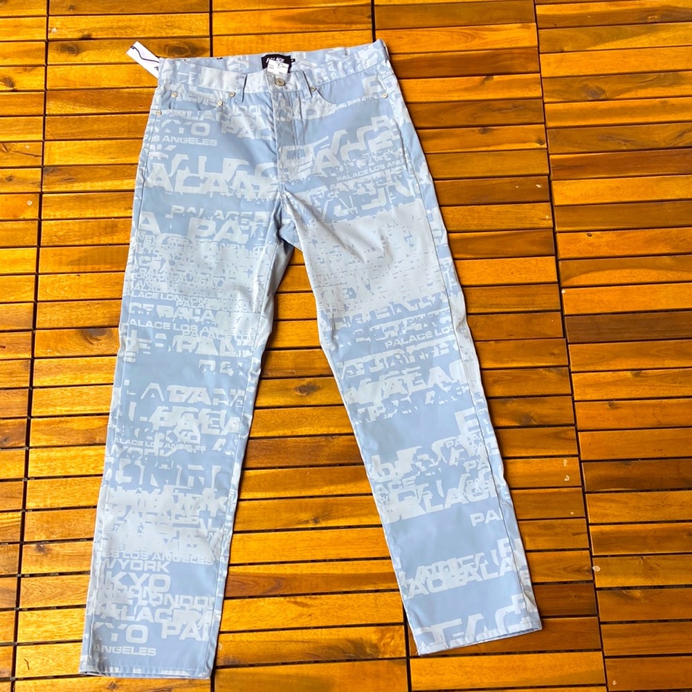 Palace skateboards Mens M Cities Jacquard Trouser